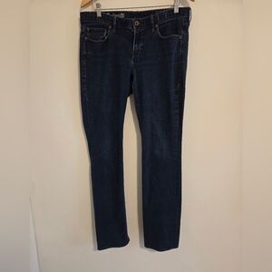 Madewell Rail Straight Blue Jeans